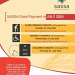 SASSA Payment Dates For July 2024